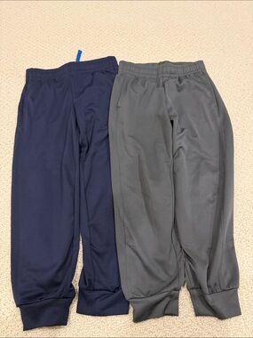 Bundle of 2: all in motion Kids Jogger Sweatpants - Navy and Gray
